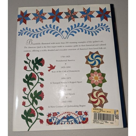 The American Quilt Book By Roderick Kiracofe Mary Elizabeth Johnson Hardcover - Picture 2 of 9